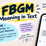 FBGM Meaning in Text