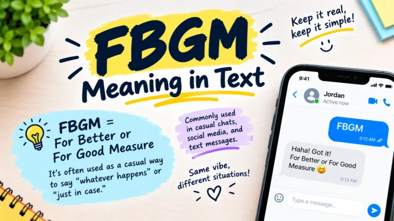 FBGM Meaning in Text