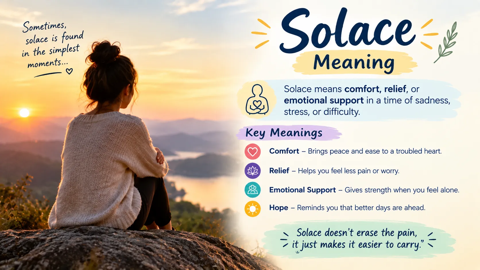 Solace Meaning