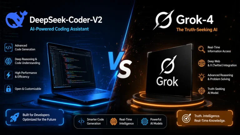 DeepSeek‑Coder‑V2 VS Grok-4
