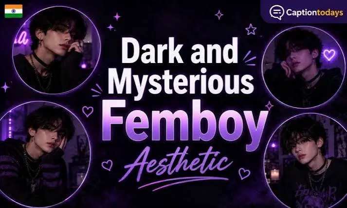  Femboy captions featuring cute, aesthetic, stylish, and confident caption ideas for Instagram and social media posts
