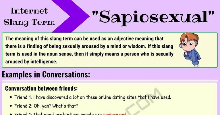 Sapiosexual Meanin