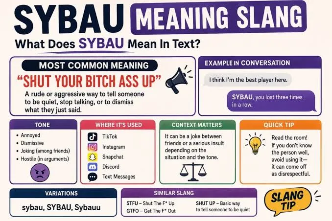 SYBAU Meaning Slang