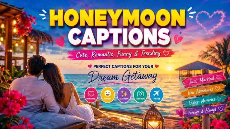 Romantic Honeymoon Captions center (2)