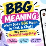 BBG Meaning in Text