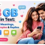 GB Meaning in Text