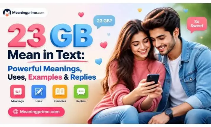 GB Meaning in Text