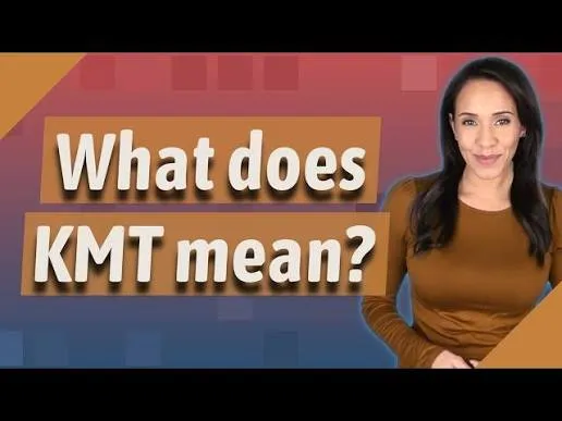 KMT Meaning in Text