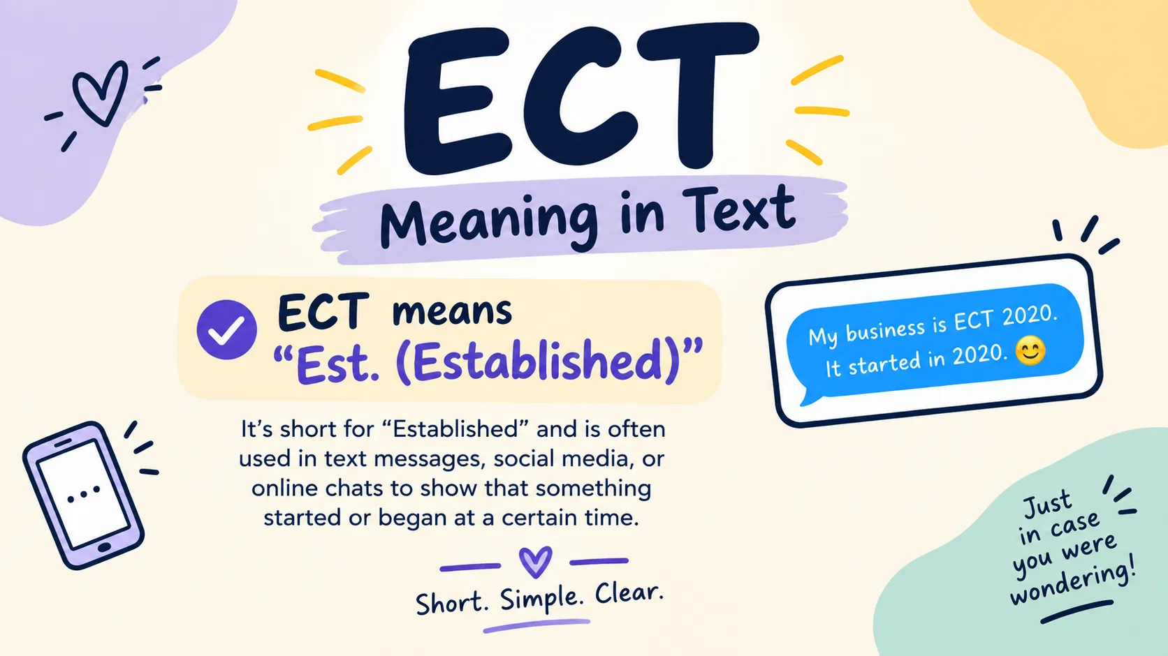 ECT Meaning in Text