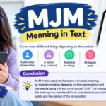 MJM Meaning in text
