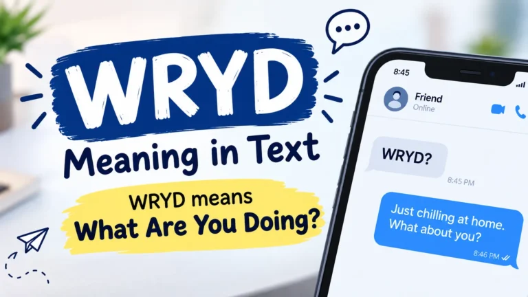 WRYD meaning in text