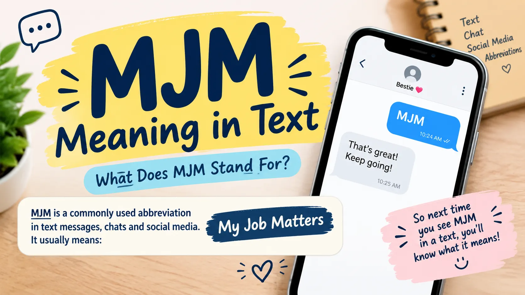 MJM Meaning in Text