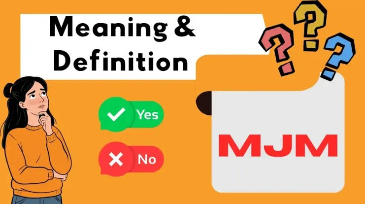  MJM Meaning in text